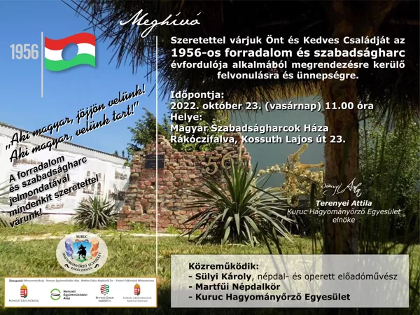 1956-os meghívó - 2022